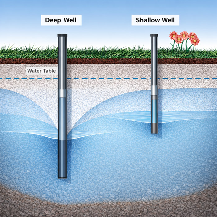 The Difference Between a Shallow Well and a Deep Well