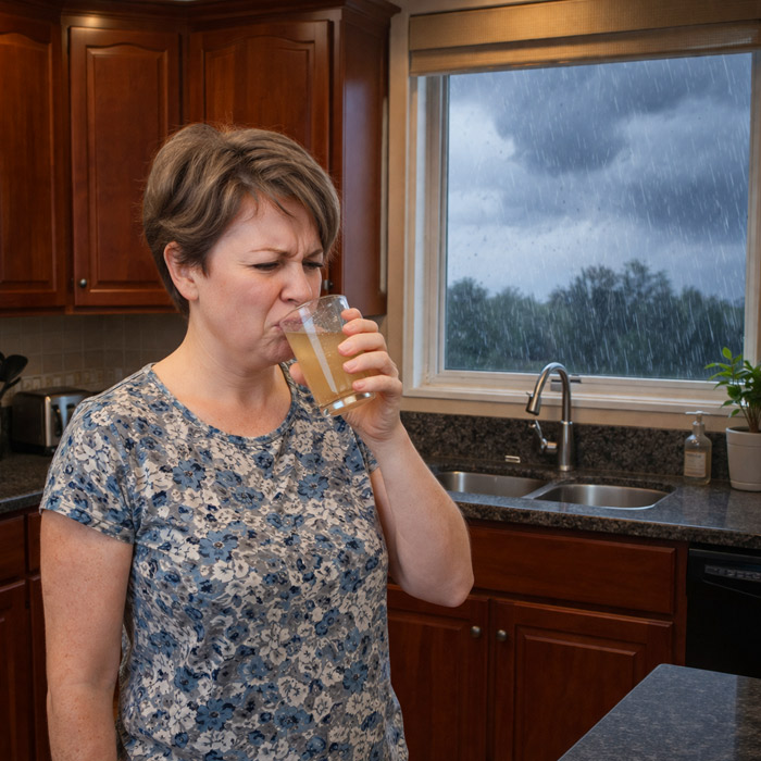 Sediment in Well Water After Rainstorms