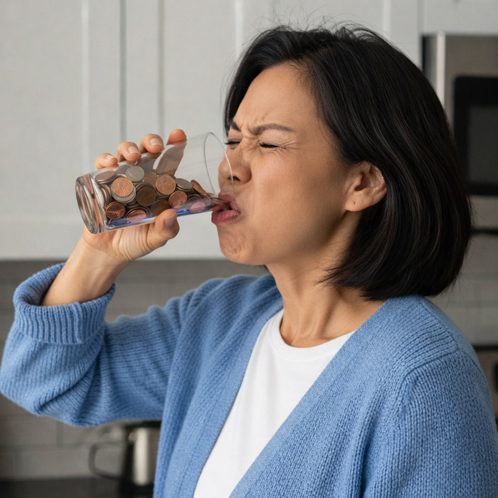 Why Your Water Has a Metallic Taste